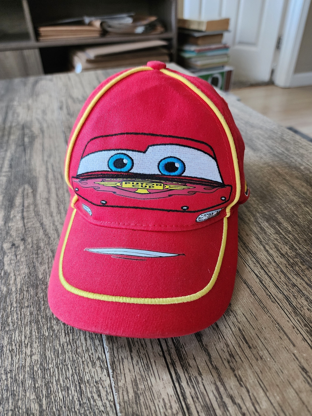 Disney Pixar Cars Lightning McQueen 95 Red Kids Baseball Hat